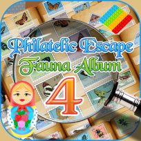 ملصق اللعبة Philatelic Escape Fauna Album 4