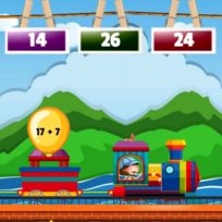 ملصق اللعبة Math Train Addition