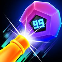 ملصق اللعبة Neon Blaster 2