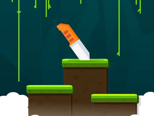 poster of Play Knife Jump Game Online 2024 game