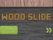 ملصق اللعبة Wood Slide