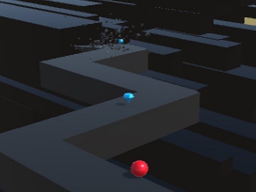 poster of Play Xtreme Roll Ball ZigZag Game Online 2024 game