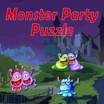 ملصق اللعبة Monster Party Puzzle