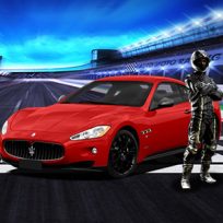 ملصق اللعبة Maserati Gran Turismo 2018