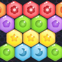 poster of Sweet Candy Hexa Puzzle game