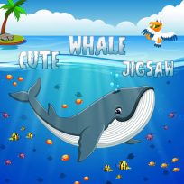 poster of Cute Whale Jigsaw game