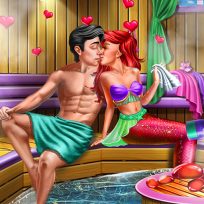 poster of Mermaid Sauna Flirting game