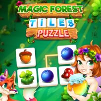 poster of Magic Forest Tiles Puzzle game