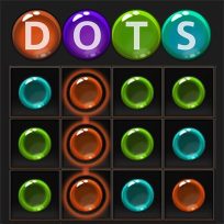 ملصق اللعبة Dots