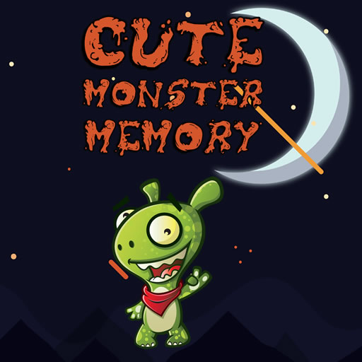 poster of Play Cute Monsters Memory Game Online 2024 game