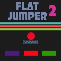 ملصق اللعبة Flat Jumper 2