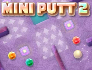 poster of Play Mini Putt Gem Forest Game Online 2024 game
