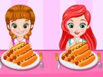 poster of Princess Hotdog Eating Contest game