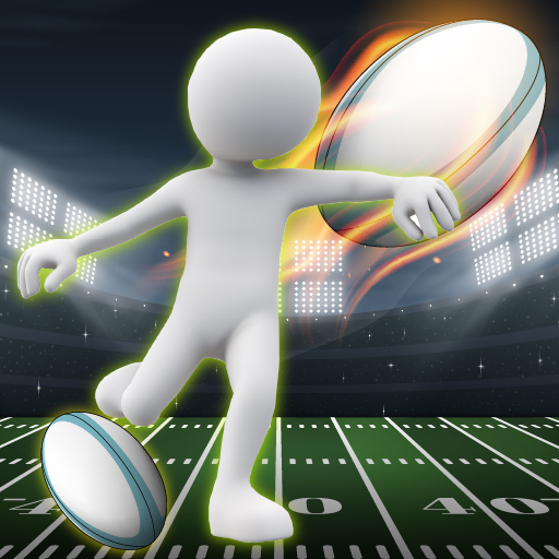 poster of Play Stickman Rugby Run And Kick Game Online 2024 game