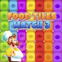 ملصق اللعبة Food Tiles Match 3