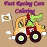 poster of Fast Racing Cars Coloring game