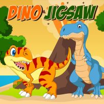 poster of Dino Jigsaw game