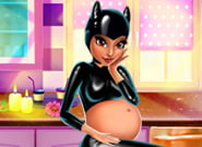 ملصق اللعبة Catwoman Pregnant