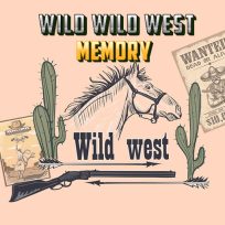 ملصق اللعبة Wild Wild West Memory