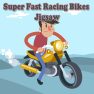 ملصق اللعبة Super Fast Racing Bikes Jigsaw