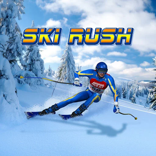 poster of Play Ski Rush Game Game Online 2024 game