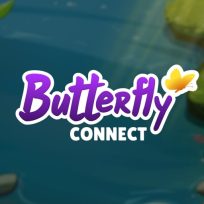 ملصق اللعبة Butterfly Connect