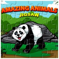 ملصق اللعبة Amazing Animals Jigsaw