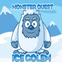 ملصق اللعبة Monster Quest: Ice Golem