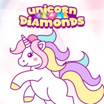 ملصق اللعبة Unicorn Diamonds