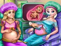 poster of Royal BFFs Pregnant Check up game