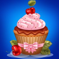 ملصق اللعبة Papas Cupcakes Cooking Games