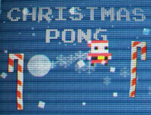 poster of Play Christmas Pong Game Online 2024 game