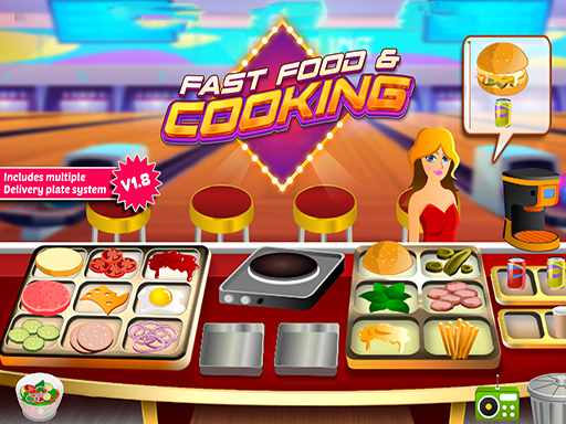 poster of Play Fast Food Restaurant Game Online 2024 game