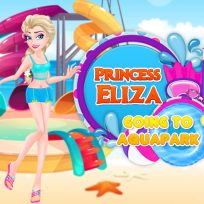 poster of Princess Eliza Going To Aquapark game