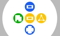 poster of Play Colored Shapes Game Online 2024 game