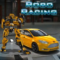 ملصق اللعبة Robo Racing