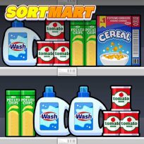 ملصق اللعبة Sort Mart