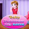 poster of Baby Princess Mia Bathe game