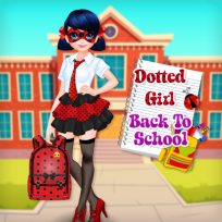 poster of Dotted Girl Back To School game