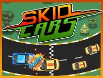 ملصق اللعبة Skid Cars