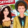 poster of Justin and Selena Back Together game