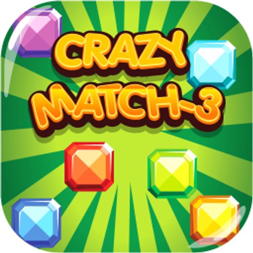 poster of Play Crazy Match3 Game Online 2024 game
