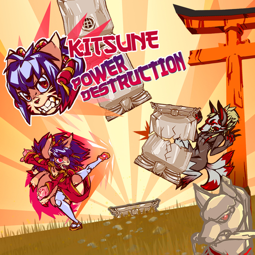 poster of Play Kitsune Power Destruction Game Online 2024 game
