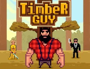 poster of Play Timber guy Game Online 2024 game