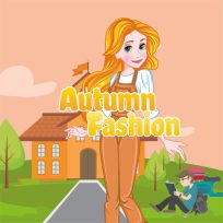 poster of Caitlyn Dress Up Autumn game