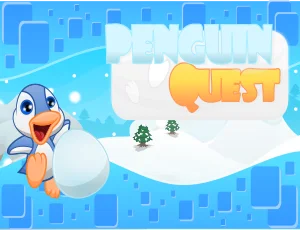 poster of Play Penguin Quest Game Online 2024 game
