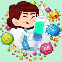 poster of Virus Bubble Shooter game