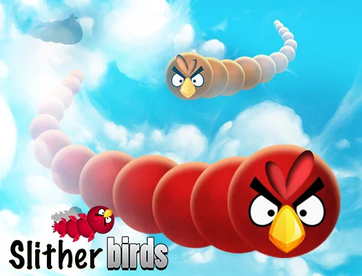 poster of Play Slither Birds Game Online 2024 game