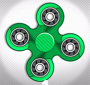 poster of Play Fidget Spinner Mania Game Online 2024 game