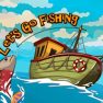 ملصق اللعبة Lets go Fishing